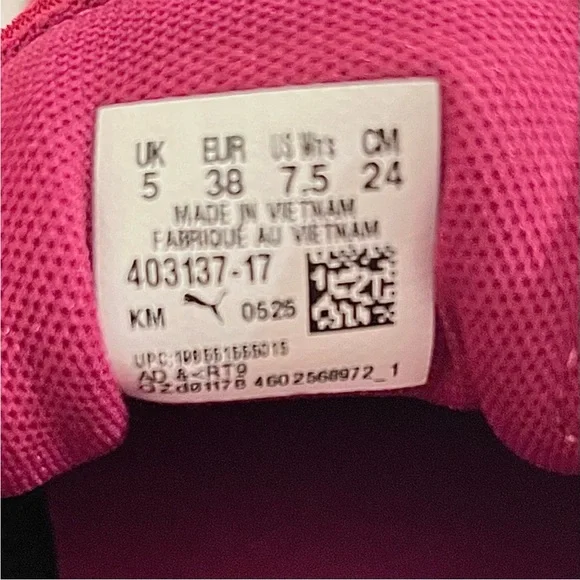 🆕- Puma Club II Suede Sneaker. Winter Berry. Size: 7.5. NWT - Picture 11 of 11